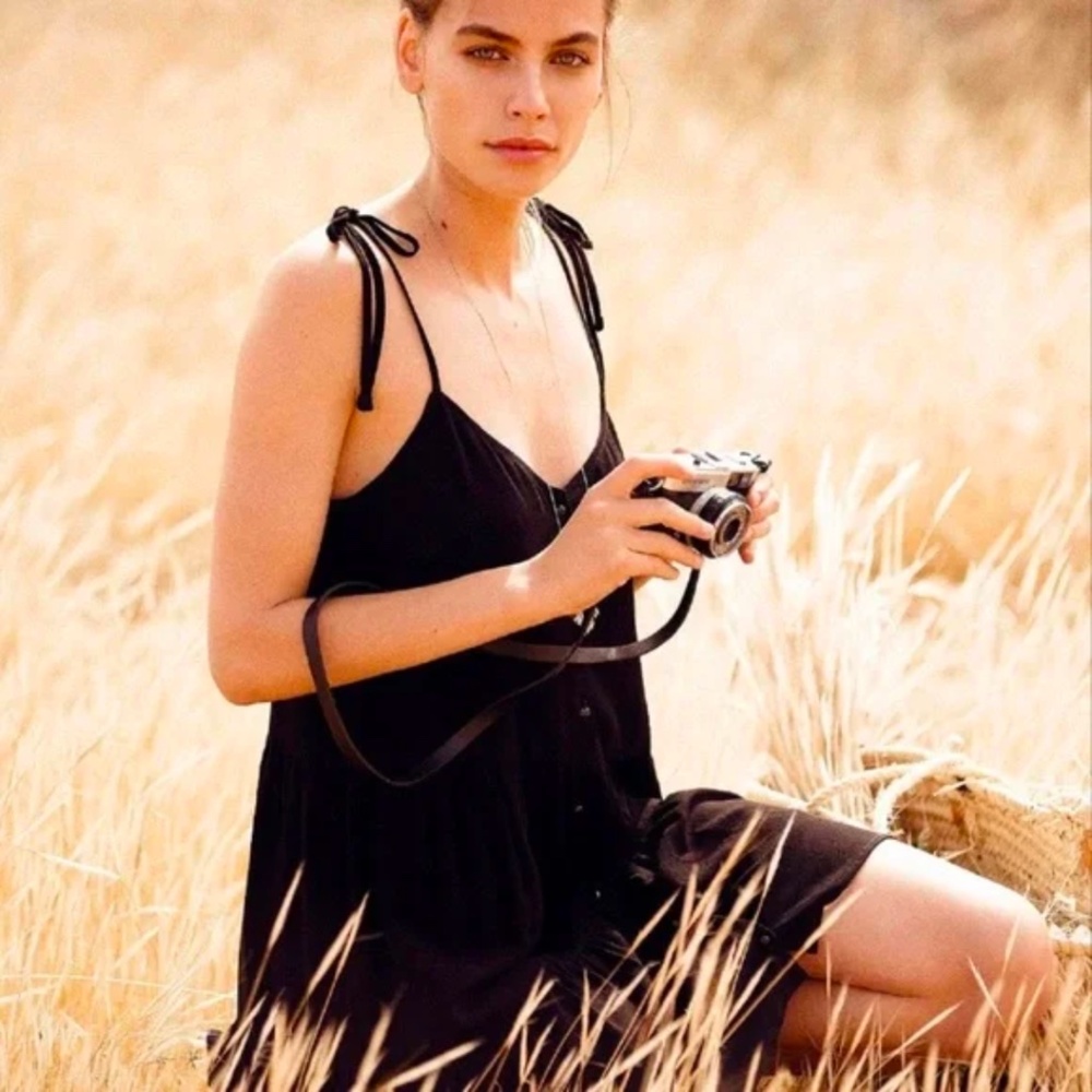 RARE Sezane Felicia Dress, Size 34, in Black